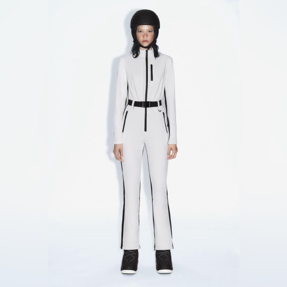 Zara ski jumpsuit Windproof Recco ski collection snowboard suit onsie ski wear - Picture 15 of 16